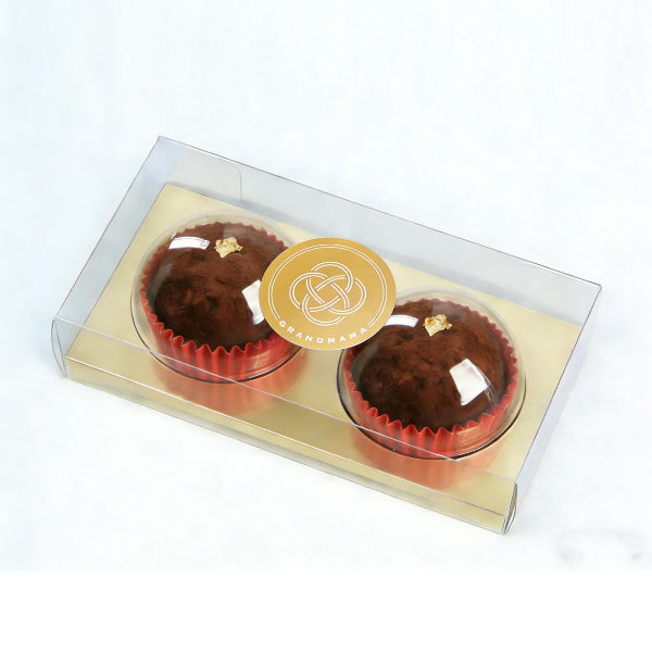2-piece clear box pack of Dubai Chocolate Chewy at Grandmama Store in Hong Kong