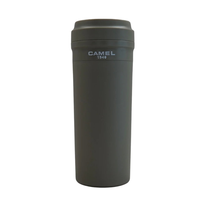 Camel Cuppa35｜350ml Glass Vacuum Mug with Plastic Outershell