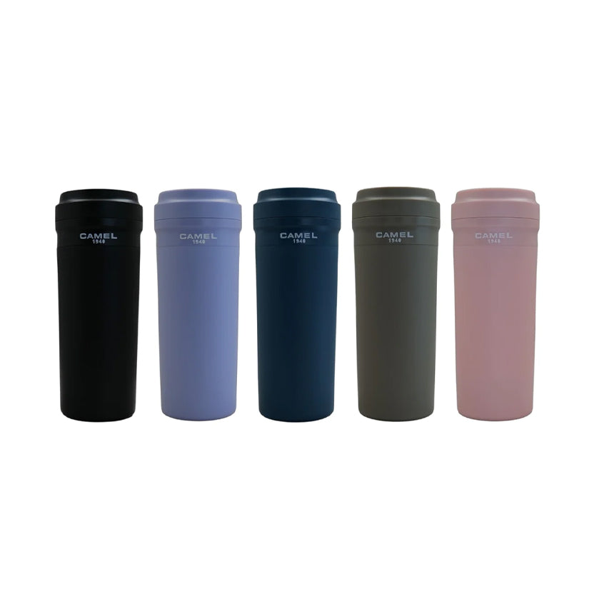 Camel Cuppa35｜350ml Glass Vacuum Mug with Plastic Outershell