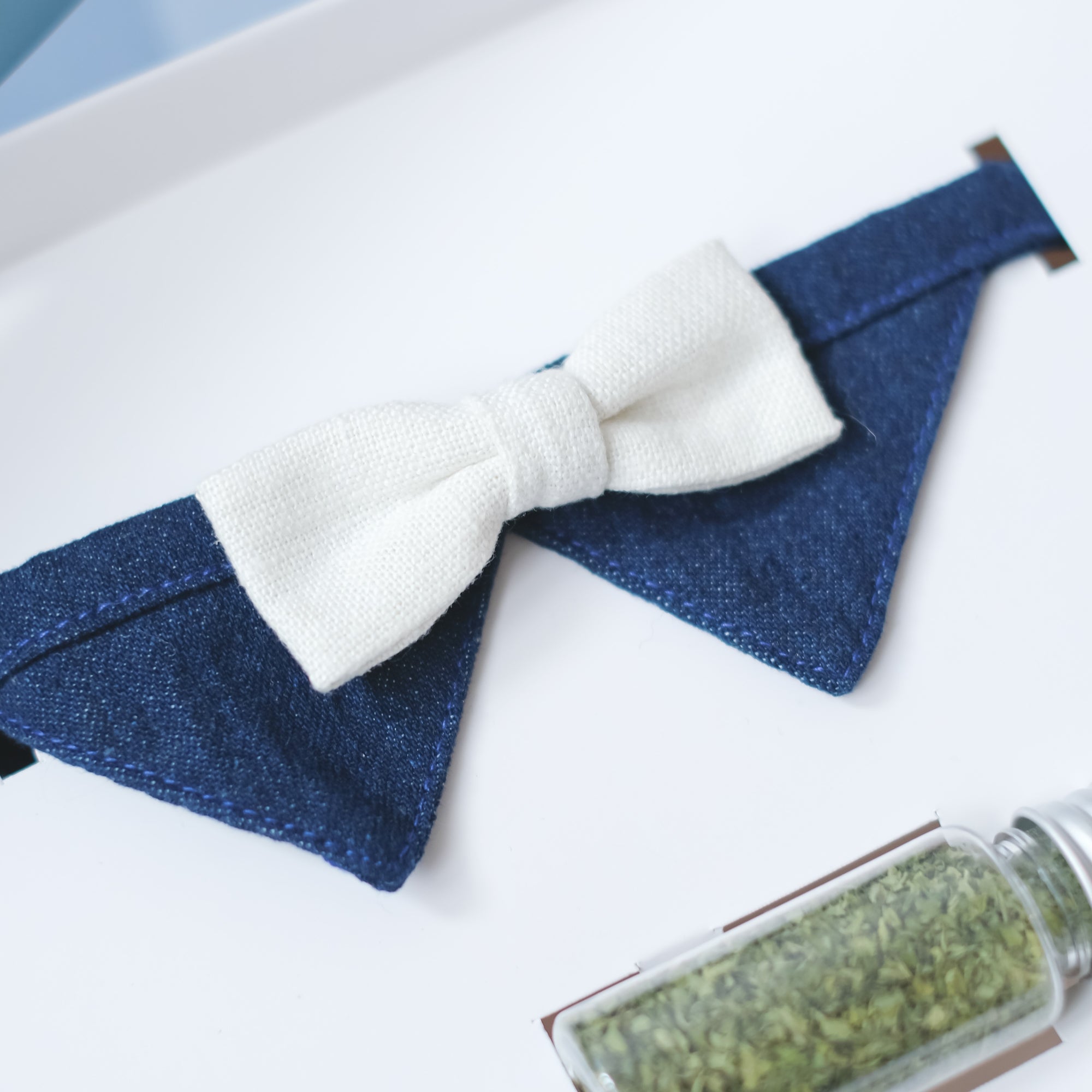 Fuji Meow- Male Lead Collar｜Cool Bowtie