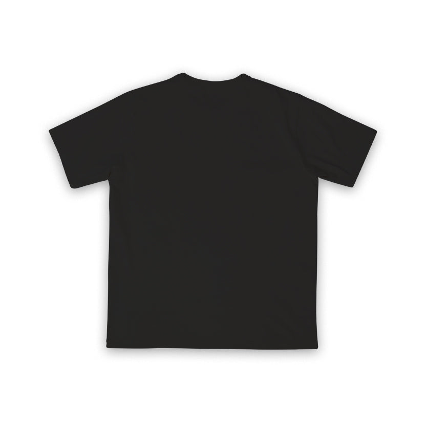 《Lazy Cat Tee》- Black｜Retro Red Tee