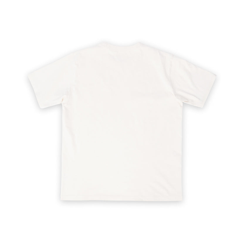 《Lazy Cat Tee》- White｜Light Blue  Tee