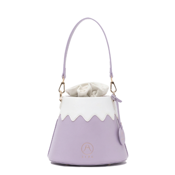 Mt. Fuji Goen Bag in Violet lavender at Grandmama Store in Hong Kong
