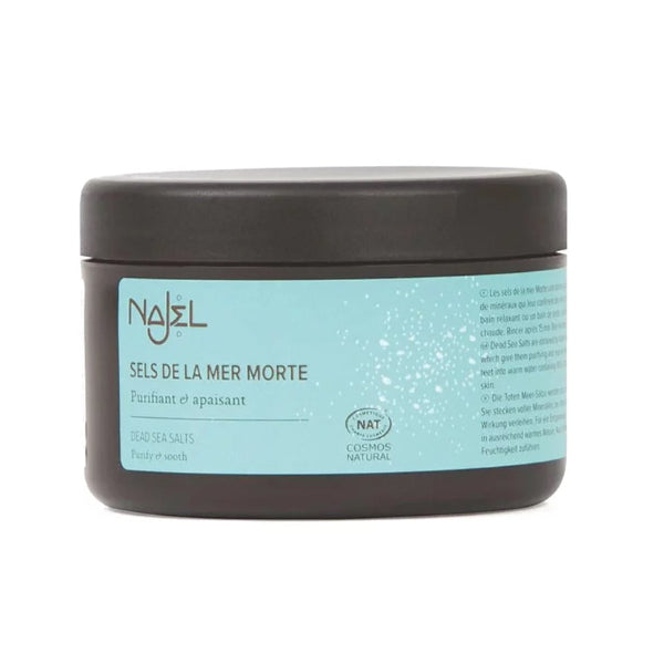 NAJEL Dead Sea Minerals Exfoliating Salt Scrub 180g jar at Grandmama Store in Hong Kong