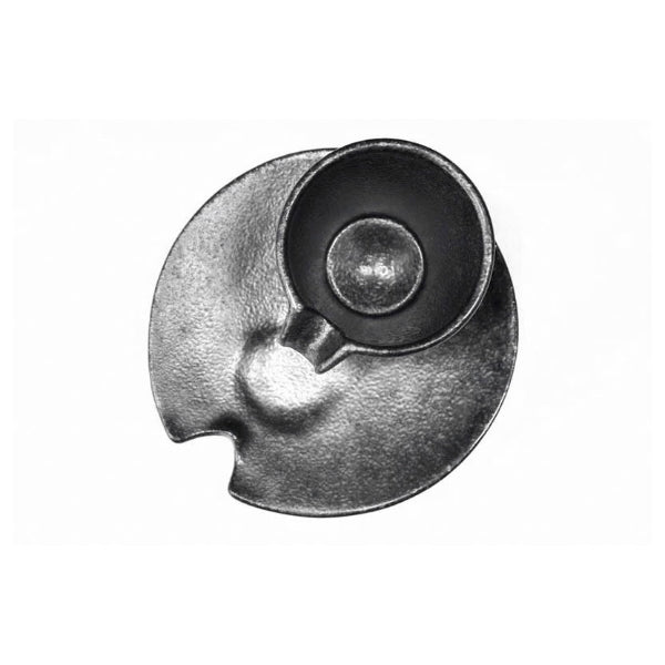 Overhead view of black Kobyo Sizzle Cold Sake Serving Set at Grandmama Store in Hong Kong
