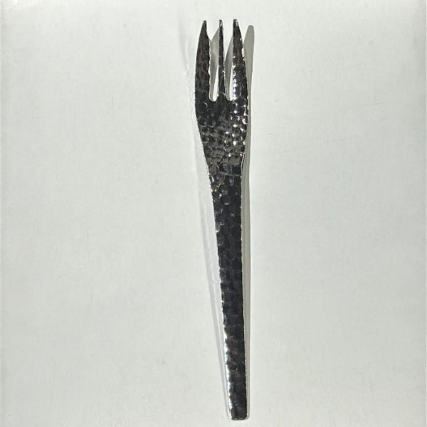 Silver Scale Tableware fork front view at Grandmama Store in Hong Kong