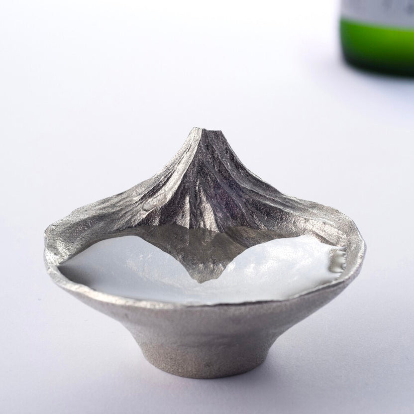 Fuji Mountain Artisan Tin Sake Cup