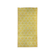 Yellow IGUSA Rush Grass Floor Mat (Kyukawa Series) full product shot at Grandmama Store in Hong Kong