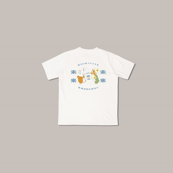 《Dancing Cat Tee》- White｜Summer Festival Tee